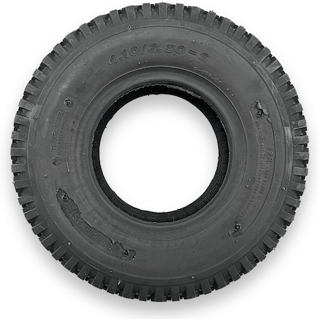 Rubbermaster 4.10/3.50-6 Stud 4 Ply Tubeless Low Speed Tire 450089